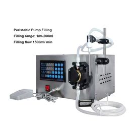 BEIJAMEI 1-200 ml Peristaltic Pump Filling Machine High Accuracy Beverage Perfume juice liquid Filler Electric Quantitative Dispenser