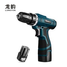 16.8V Electric drill with extra Lithium Battery Electric Screwdriver Torque drill charger Cordless drill home diy Power Tools T200324