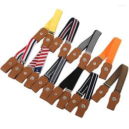 Belts 1pcs Children's Elastic Belt With Snap Button Baby Boys And Girls Small S78 Fier22