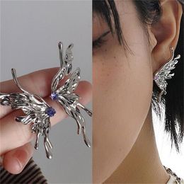 Charm Lost Lady 2022 Retro Exaggerated C-shaped Oil Drop Earrings High-end Personality Niche Design Wild Dragon Earrings GC1547