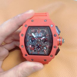 2022 6-pin full-featured men's watch top brand luxury watche smen's quartz automatic men's watches law