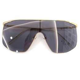 2022 Alloy Shield Wrap Sunglasses Men Women Fashion Leisure Sun Glasses Designer High Quality Luxury Brand Eyewear UV400