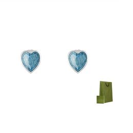 heart alphabet Australia - Woman Earrings Ear Pendants Charm Man Women Ear Clip Ears Studs Heart Love Pattern Gold Sliver Color238c