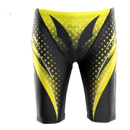 Women's Swimwear Mens Swimming Trunks High Quality Quick-drying Short Swim Boxer Sharkskin Men Racing Briefs