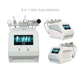 Multifunctional Hydrodermabrasion Skin Care Beauty Machine Hydra Dermabrasion Oxygen Jet Spray Face Peeling Ultrasound RF Facial Rejuvenation Lifting Cleaning