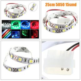 Strips Non-Waterproof LED Flexible Strip Light PC Computer Case Adhesive Lamp 12VLED StripsLED