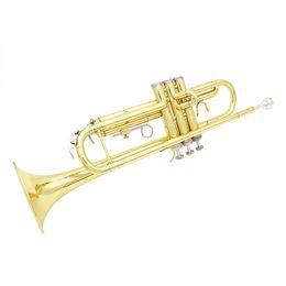 Trumpet Bb B Flat Silver-plated Brass Exquisite & Mouthpiece Cleaning Cloth Gloves Strap Brass instruments Musical Instruments