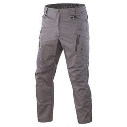 Men's Pants Casual Men Cargo Multi Pockets Army Military Tactical Trousers Male Outdoor Joggers Waterproof Pant Hiking S 5XL 220827