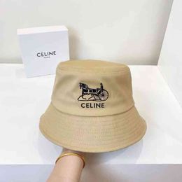 sports sun visor hat UK - Designer Ball Celins Caps Hats s New Carriage Embroidery Letters Fisherman Spring and Autumn Sun Visor Leisure Sports Basi