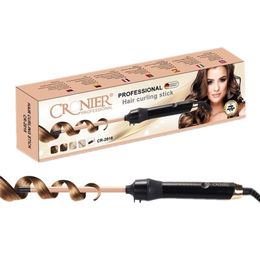 Curling Irons Max professional hair curling tongs electric curler wand wave iron corrugated styler tool salon 220240V 220909