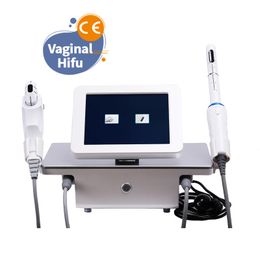 Professional SkinCare Device 2 In 1 Hifu Vaginal Tightening Machine Facial Massage Skin Tightening Face Lifting Ultrasonic Vagina Rejuvenation Machines