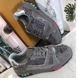 High quality luxury Spring and summer men sports shoes collision Colour outsole super good-looking are Size38-45 Mfaq002