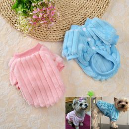 Dog Apparel Cute Pet Clothes Soft Puppy Kitten Coats For Small Medium Dogs Cats Warm Winter Cat Jacket Clothing Chihuahua XS-2XLDog