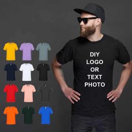 Design Diy Round Neck Short sleeved Sports T shirt With Printed Text Or Pictures Comfortable And Breathable Running Top 220614