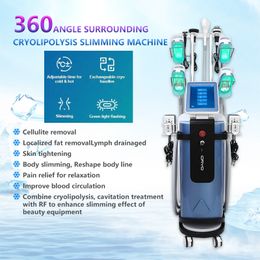 New arrivals Vacuum RF Cavitation Body Slimming Machine Lipo Laser Portable Cryolipolysis 360 System Fat Freeze Beauty Salon Equipment