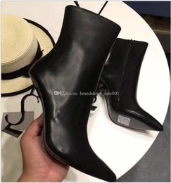 With BoxHot Sale Brand Brand new Sexy shoes Woman Wedding Bridal Shoes High-heeled shoes winter boots Fashion fashion Single Pumps High heel Size35-42