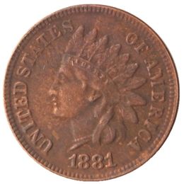 copper prices UK - Head Metal Copy 1881-1885 Cent Price Copper Manufacturing Factory Indian Craft Dies 100% Coins US Pvche