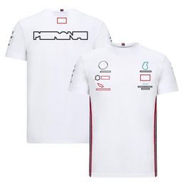 F1 Team Uniforms Casual Sports Racing Suits Mens and Womens Fan Clothing Plus Size Customizable Car Workwear