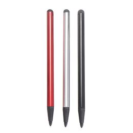 Universal Pens Capacitive Resistive Dual Use Stylus Touch Penl for Samsung Cell Phone Tablet PC 2 in 1 Pencil