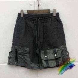 High Street Patchwork Tactical Multi-Pocket Shorts Men Women Best Quality Heavy Fabric Shorts Patch BreechesT220721