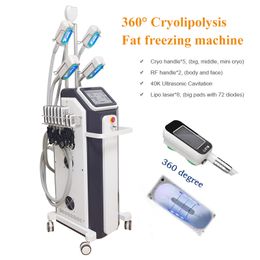 Cryolipolysis machines fat removal lipo laser cavitation RF body slimming cryoskin lose weight machine spa salon use