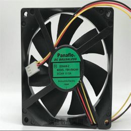 Wholesale fan: original 9225 FBK-09A24h DC24V 0.12A 90 * 25mm three-wire inverter fan