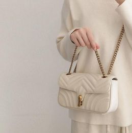 Unique Design Chain Shoulder Messenger Bags Summer Fashion Lattice Women Purse And Handbags Casual Small Square