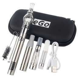 -Vape Pen Kits 4 en 1 EVOD Vaporisateur stylos E Cigarette 650mAh 900mAh UGO VII EGO Batterie avec atomizers One Kit253Z