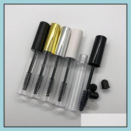 Packing Bottles Office School Business Industrial Ll 10Ml Empty Mascara Bottle Container Tube With Eyelash Co Dhuyj