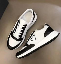 Perfect Out Downtown Leather Sneakers Shoes Luxury Designe Low Top Sporty District Men Skateboard Walking Tech Fabrics Lace Up Outdoor Trainer EU38-45 box