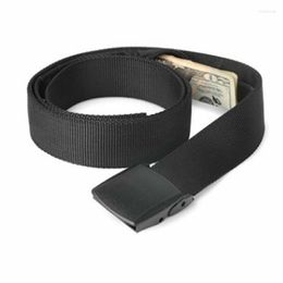 Belts Travel Security Belt Safe Anti-Theft Hidden Money Pouch Wallet Pocket Waist Ticket Protect Fanny Bag PacksBelts Fred22