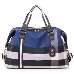 Yoga Gym Bag for Women Design Brand Travel Nylon Airport Duffel Bag Large Capacity Clothes Holiday Weekend Handbag 220630