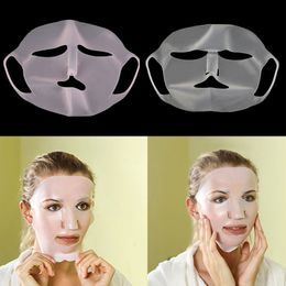 Resuable Face Mask Silicone Firming Lifting Ear Fixed Anti-off Moisturising Prevents Evaporation Skin Care Tool