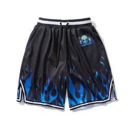 Basketball Shorts Men Breathable Cartoons Comics Sweat Shorts Outdoor Running Sports Fitness Short Sweatpants Loose Beach Shorts 220421