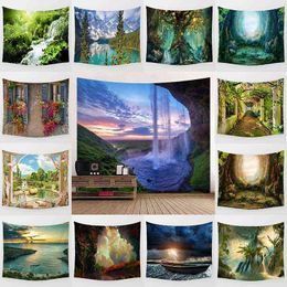 Beauty Art Tapestry Beach Towels Home Decor Bedroom Background Wall Carpet Photography Accessories J220804