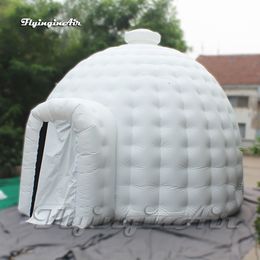 Advertising Inflatable Dome Party Tent White PVC Tarpaulin Airblown Igloo Marquee For Outdoor Event