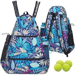 -Bolsas de designer de luxo Mochila de tênis Mochilas grandes para homens para homens segurem tênis raquete pickleball pushles badminton raquetes squash bolas de raquete