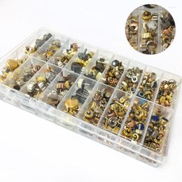 Repair Tools & Kits Box/Set Watch Crowns Parts Replacement Accessories 3.0 - 7.0 Mm Copper Assorted Head Quartz Watches Crown PartsRepair He