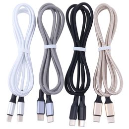 1M USB C to Type-C PD Fast Charge Data Cables For Xiaomi Redmi Note 8 Pro Samsung Huawei USBC Charging Wire Cable