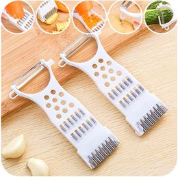 Stainless Steel Peeler Grater Tools Manual Slicers Cucumber Cutter Vegetable Fruit Peel Shredder Slicer Kitchen Accessories SN4369