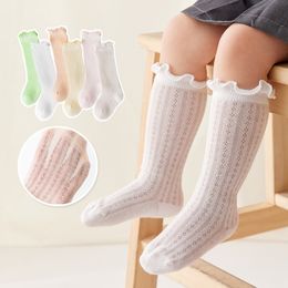 0-5 Years Baby Socks For Girls Cotton Mesh Cute Lace Ruffle Newborn Toddler Boys Socks Baby Clothes Accessories