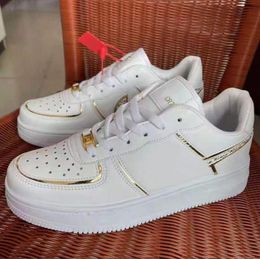 Buy White Gold Dress Shoes Men Online 