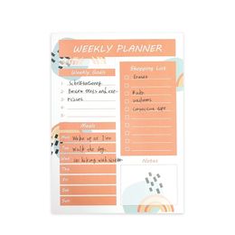 Customized Large Draft Paper Company Convenience Tearable Handwriting Notepad Memo Pad Message Notes 220711
