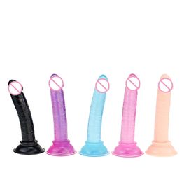 Realistic Soft Liquid Silicone Dildo Skin Feeling Penis Huge Big Dick Stimulation For Erotic Lesbian Adult sexy Product