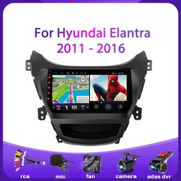 9 inch Android 10 CAR Video gps Navigation Radio For Hyundai ELANTRA KOREA 2011-2013 DVD Player