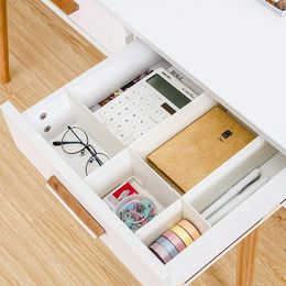 Adjustable drawer storage clapboard underwear cosmetic classification storage clapboard cabinet compartment storage box dividerYFAX3201