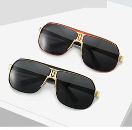 Luxury Sunglasses for mens Vintage Polarized Tan glass black red frame 54cm Pilot for hot 8864 Classic Designer Outdoor Sun Glasses UV400 Oculos De Sol Gafas with box