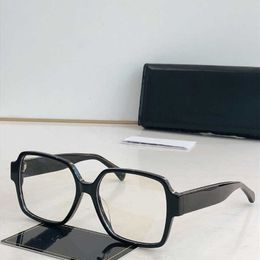 2022 Sunglasses Spring Summer New Black Square Love C Letter Glasses Classic Square High Quality C71470