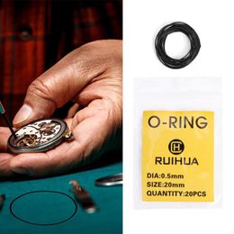 o rings seals UK - Repair Tools & Kits 200pcs Waterproof O-Rings Rubber Watch Back Seal Case Advanced Cover Gaskets 0.5 0.6 0.7mm AccessoriesRepair