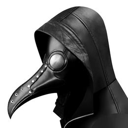 Scary Halloween Decoration Mask Halloween Costume Props Plague Doctor Bird Masks Steampunk PU Masks for Party Festival